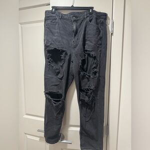 American Eagle Outfitters Dark Wash Mom Jeans